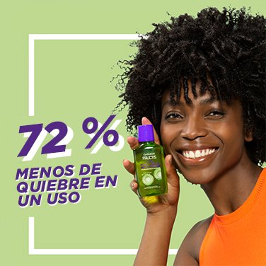 Aceite capilar Garnier para cabello rizado